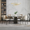 Olivia Set of 4 Modern Dining Chair with Slanted Legs and Adjustable Feet,Beige | Olivia Ensemble de 4 chaises de salle a manger modernes avec pieds inclines et pieds reglables, beige
