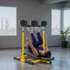 Soozier Adjustable Leg Extension and Curl Machine, 660LBS Capacity