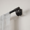 Umbra Bellwood Matte Black Expandable 1" Curtain Rod - 42"-120" | Tringle à rideaux extensible Bellwood de Umbra noir mat de 1 po - 42 po à 120 po
