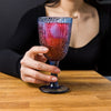 Arimi Davor Goblet Set 6-Piece Navy|Ensemble De 6 Verres A Vin Arimi Davor Bleu Marine