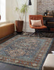 Alicia Traditional 9'3" x 11'10" Area Rug in Blue Indoor Area Rug | Tapis Traditionnel Alicia 9'3" x 11'10" en Bleu