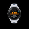 Garmin Forerunner® 265 Gps Smartwatch - Fitness Tracker W/ Multi-band Gps - Whitestone|Garmin Forerunner® 265 Montre Gps Intelligente - Suivi De Fitness Avec Gps Multi-bande - Pierre Blan