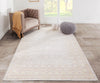 Valeria Traditional 5'3" x 7'3" Area Rug in Grey Indoor Area Rug | Tapis Traditionnel Valeria 5'3" x 7'3" en Gris