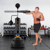 Goplus Boxing Speed Trainer Freestanding Fillable 360° Spinning Bar Adjustable Height