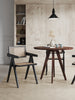 Hamlet Industry Chic Wood Armchair in Black and Natural - Set of 2 Dining Chair | Fauteuil en bois au style industriel chic Hamlet en noir et naturel - Lot de 2