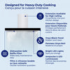 Hauslane | Chef 36-in Convertible Stainless Steel Wall-Mounted Range Hood | Hauslane | Hotte de cuisiniere murale convertible en acier inoxydable de 36 pouces
