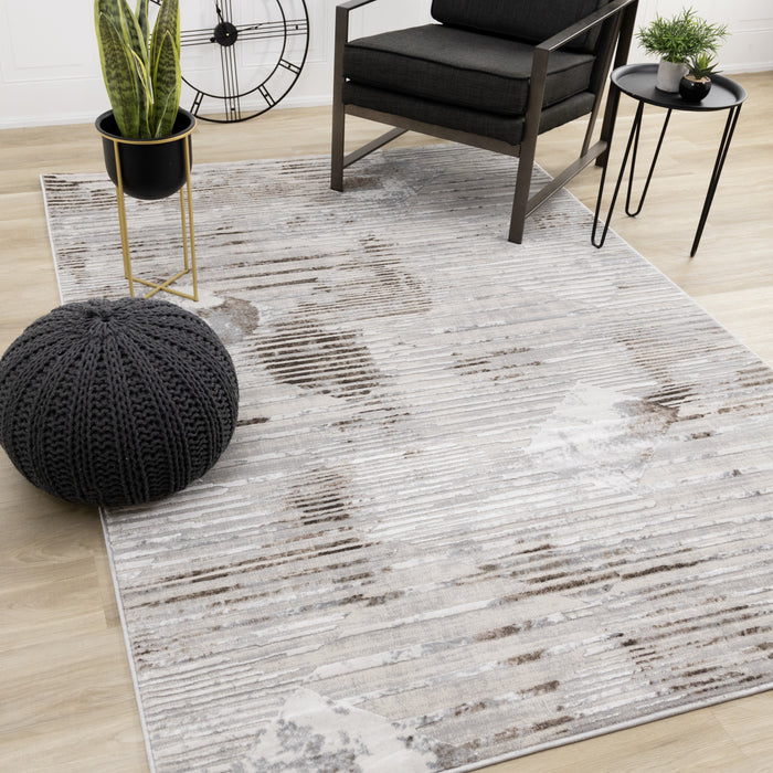 London Geometric Indoor Area Rug - 7'10\" x 10'6\"