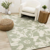 Ellis Floral Green Cream Area Rug - 7'10" x 10'6"|Carpette Ellis verte et crème à motif floral - 7 pi 10 po x 10 pi 6 po