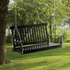 Outsunny 2-seater Porch Swing Outdoor Patio Swing Chair With Slatted Design|Outsunny Balancelle De Porche 2 Places Avec Design A Lattes