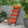 Outsunny 5-tier Vertical Raised Garden Bed With 5 Planter Boxes, Red|Outsunny Jardin Sureleve Vertical A 5 Etages Avec 5 Bacs A Plantes, Rouge