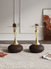Patchin Modern End Table in Brown and Gold - Set of 2 | Table d’appoint Patchin moderne en brun et or – Lot de 2