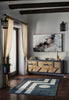 Erisa Contemporary 5'1" x 7'7" Area Rug in Blue Indoor Area Rug | Tapis Contemporain Erisa 5'1" x 7'7" en Bleu
