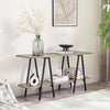 Celine Contemporary Modern 47" Console Table in Rustic Gray | Console moderne contemporaine Celine 47" en gris rustique