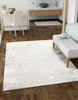 Echo Grey Rug 5'0" x 8'0" | Tapis Contemporain/Moderne Echo 5'0" x 8'0" en Gris