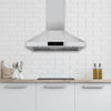 Hauslane | Chef 36-in Convertible Stainless Steel Wall-Mounted Range Hood | Hauslane | Hotte murale convertible de 36 pouces en acier inoxydable