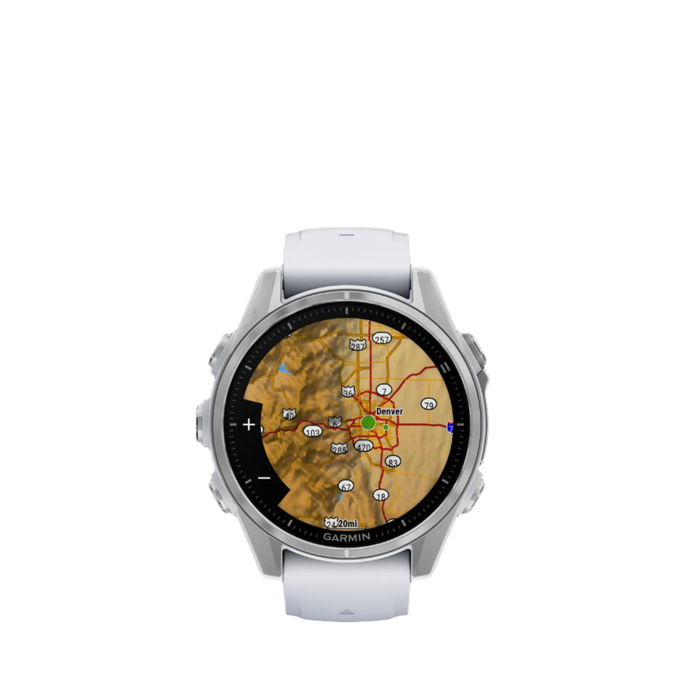Garmin Fēnix 8 Amoled Smartwatch 43mm - Gps, Compass, Gyroscope And Barometric Altimeter 