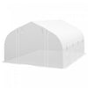 Outsunny 13 X 9.8ft Walk-in Polytunnel Greenhouse, Zipped Roll Up Sidewalls|Outsunny Serre Polytunnel 13 X 9,8 Pi, Parois Laterales Enroulables Zippees