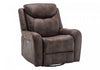 MONARCH SPECIALTIES POWER RECLINING CHAIR, 37" WIDE, GLIDER, SWIVEL, USB PORTS INCLUDED, BROWN LEATHER-LOOK RECLINER | MONARCH SPECIALTIES FAUTEUIL INCLINABLE ELECTRIQUE, 37"L, PLANEUR, À GLISSEMENT, PORT USB INCLUS, ASPECT CUIR BRUN