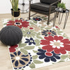 Florence Botanical Indoor Area Rug - 4'7" x 6'7"|Carpette Florence à motifs botaniques pour l’intérieur - 4 pi 7 po x 6 pi 7 po