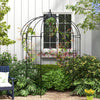 Outsunny Birdcage Shape Garden Arbour, Pergola Pavilion For Climbing Plants|Outsunny Arbre De Jardin En Forme De Cage A Oiseaux, Pavillon De Pergola