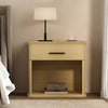 Clifford Traditional Nightstand in Natural Oak (1-Drawer) | Table de nuit traditionnelle Clifford en chene naturel (1 tiroir)