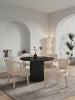 Hathaway and Palmer Modern Industry Chic 5-Piece Dining Set in Ivory and Black Dining Room Set | Ensemble de salle a manger moderne chic industriel Hathaway et Palmer 5 pieces en ivoire et noir