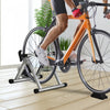 Soozier Bike Trainer Magnetic Bicycle Stand Indoor Exerciser W/ Quick Release Skewer, 5 Levels Resis|Soozier Support D'entrainement De Velo Magnetique Pour Velo D'interieur Avec 5 Niveaux De Resistance