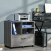 Vinsetto Filing Cabinet With Hanging Rail|Vinsetto Classeur Avec Barre De Suspension