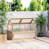 Outsunny Polycarbonate Cold Frame, Raised Garden Bed Greenhouse|Outsunny Cadre Froid En Polycarbonate, Serre De Jardin Surelevee