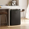 HOMCOM Compact Upright Freezer 3Cu.Ft Mini Freezer, Black
