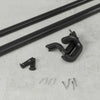 Umbra Twilight Matte Black Expandable Blackout 3/4" Curtain Rod - 66"-144" | Tringle à rideaux coupe-lumière extensible Twilight de Umbra noir mat de 3/4 po - 66 po à 144 po