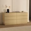 Ardea Contemporary 72" Dresser in Natural Oak (6-Drawer) | Commode contemporaine Ardea 72" en chene naturel (6 tiroirs)
