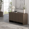 Linda Modern 60" Sideboard in Walnut Brown Buffet | Buffet moderne Linda 60" en noyer brun