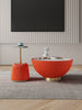 Anderson Modern 2-Piece Coffee Table & End Table Set in Orange | Ensemble de 2 tables Anderson Modern : table basse et table d’appoint, orange