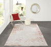 Amber Traditional 7'9" x 9'10" Area Rug in Red Indoor Area Rug | Tapis Traditionnel Amber 7'9" x 9'10" en Rouge