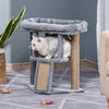 Pawhut Cat Tree, Small Cat Tower With Perch, Scratching Post, Cat Condo, Toy Ball For Kitty, Indoor |Pawhut Arbre A Chat, Petite Tour Pour Chat Avec Perchoir, Arbre A Chat, Condo Pour Chat, Balle Jouet