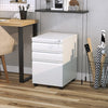 Vinsetto Filing Cabinet With 3 Lockable Drawers|Vinsetto Classeur A 3 Tiroirs Verrouillables