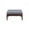 Summerlyn Fabric Indoor/Outdoor Patio Ottoman - Walnut|Pouf de terrasse Summerlyn en tissu pour l’intérieur et l’extérieur - noyer