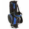 Costway Golf Stand Cart Bag Club W/6 Way Divider Carry Organizer Pockets Storage Blue