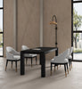 Carrington and Rockaway Modern Industry Chic 5-Piece Dining Set in Light Gray and Black | Ensemble de salle a manger moderne industriel chic Carrington et Rockaway 5 pieces en gris clair et noir