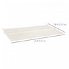 Outsunny 2 Pcs Pergola Canopy Replacement For 9.8' X 9.8' Pergola, Beige|Outsunny 2 Pieces De Remplacement Pour Auvent De 9,8' X 9,8', Beige