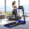 Superfit Folding 2.25hp Electric Treadmill Running Machine App Control Bluetooth