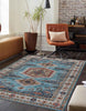 Tracy Traditional 8'0" x 10'0" Area Rug in Blue Indoor Area Rug | Tapis Traditionnel Tracy 8'0" x 10'0" en Bleu