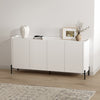Abbey Modern 67" Sideboard in White | Buffet moderne Abbey 67" en blanc