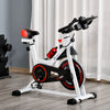 Soozier Adjustable Upright Stationary Exercise Bike Aerobic Training Indoor Cycling Cardio Workout F|Soozier Velo D'exercice Stationnaire Reglable Pour La Maison Avec Volant D'inertie Reglable, Ecran L