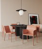 Paris Modern 6-Piece Dining Chair Set in Clay | Ensemble de 6 chaises de salle a manger Paris Modern en argile
