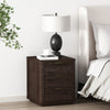 Evelyn Modern 20" Nightstand in Brown (3-Drawer) | Table de nuit moderne Evelyn 20" en brun (3 tiroirs)