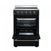 Forno Loiano 24 Inch Freestanding Electric Range in Black, 2.3 cu.ft. with Storage Drawer - FFSEL6099-24BLK | Cuisiniere electrique Loiano de 24 po en noir, 2,3 pi³ avec tiroir de rangement - FFSEL6099-24BLK