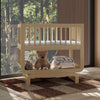 Storkcraft Santorini Deluxe 3-in-1 Convertible Bassinet - Driftwood Crib