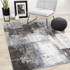 Hadley Grey Taupe Blue Distressed Design Rug, 7'10" x 10'6" Indoor Area Rug | Tapis Hadley au design decolore bleu gris taupe, 7'10" x 10'6"